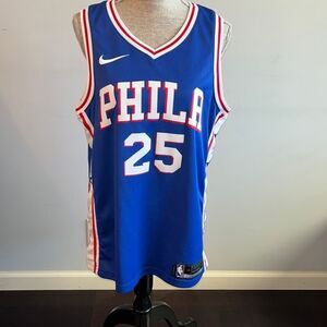 Ben Simmons 76ers Icon Edition 2020 Nike NBA Authentic Jersey. Size Large.